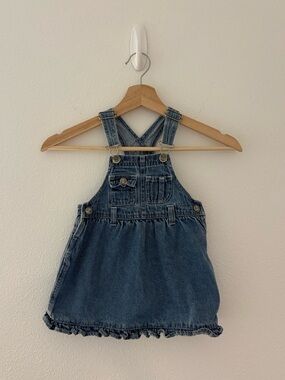 Vintage Arizona denim overall dress toddler 2T
